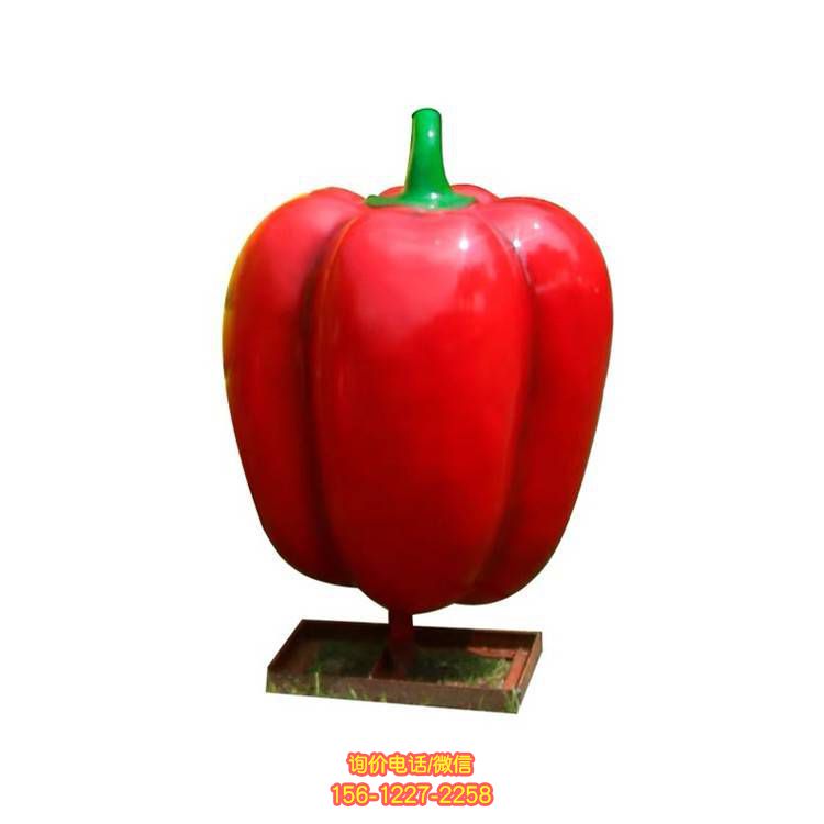 辣椒玻璃钢仿真蔬菜雕塑