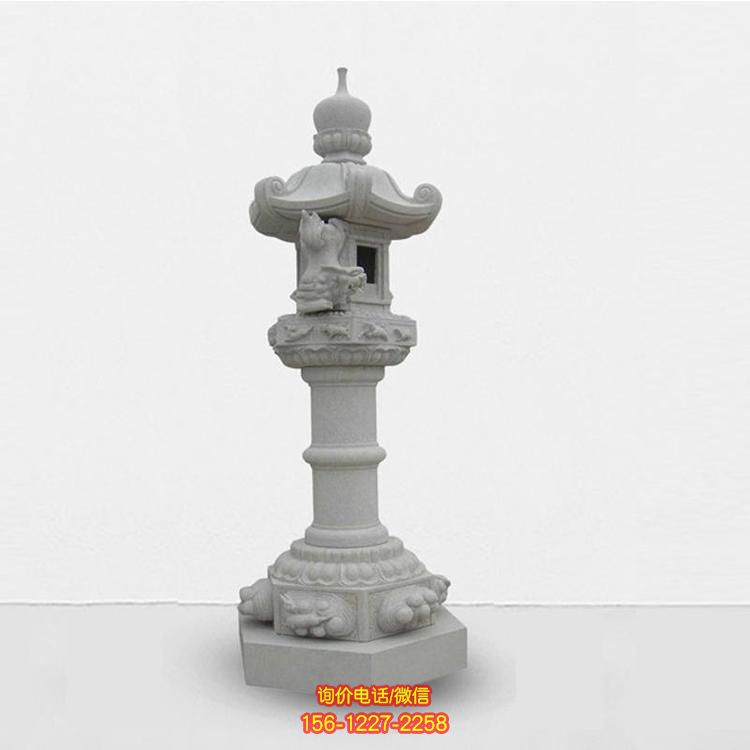 仿古青石雕塑，为寺庙建筑增添灵动之美
