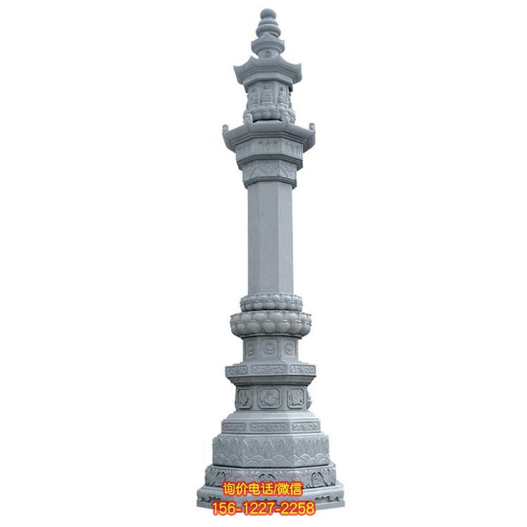 大理石石雕雕塑，为寺庙增添神秘气息