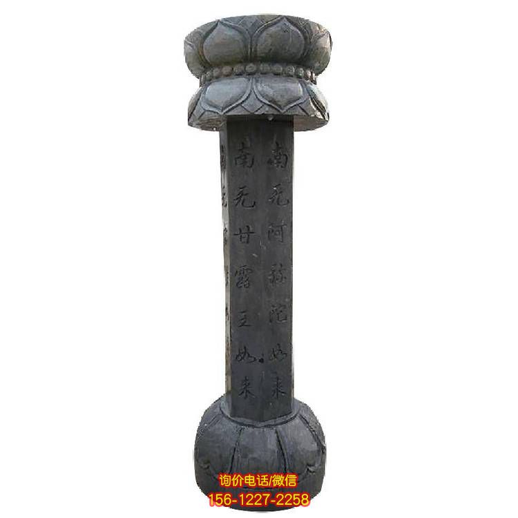 青石仿古雕塑，美化寺庙环境