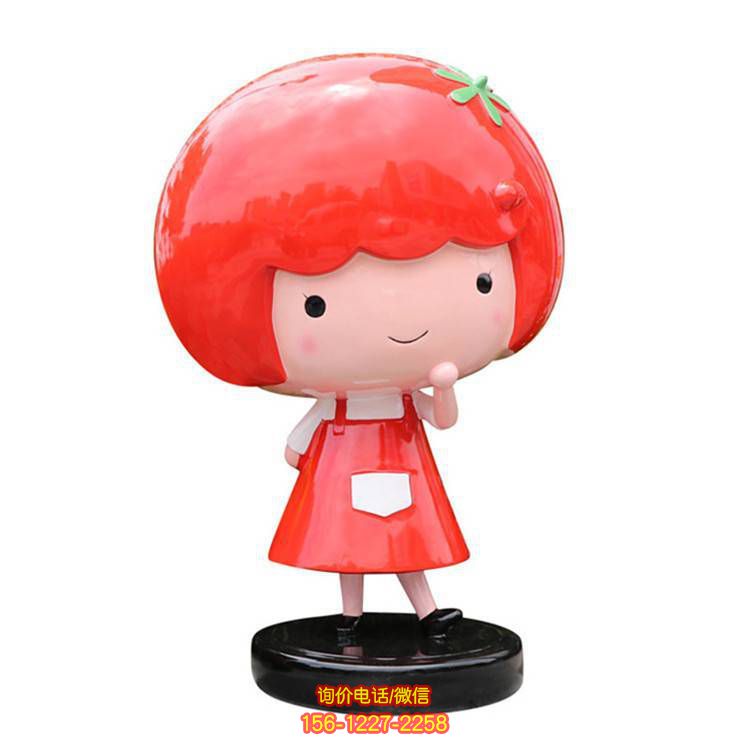 玻璃钢卡通公仔雕塑为幼儿园添彩
