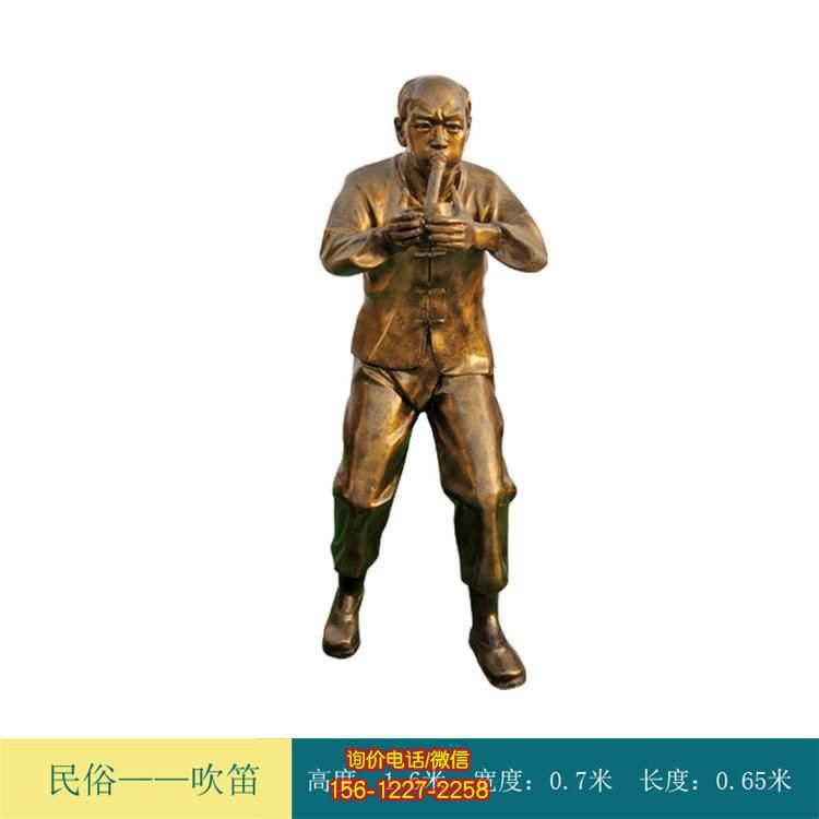 玻璃钢民俗人物雕塑