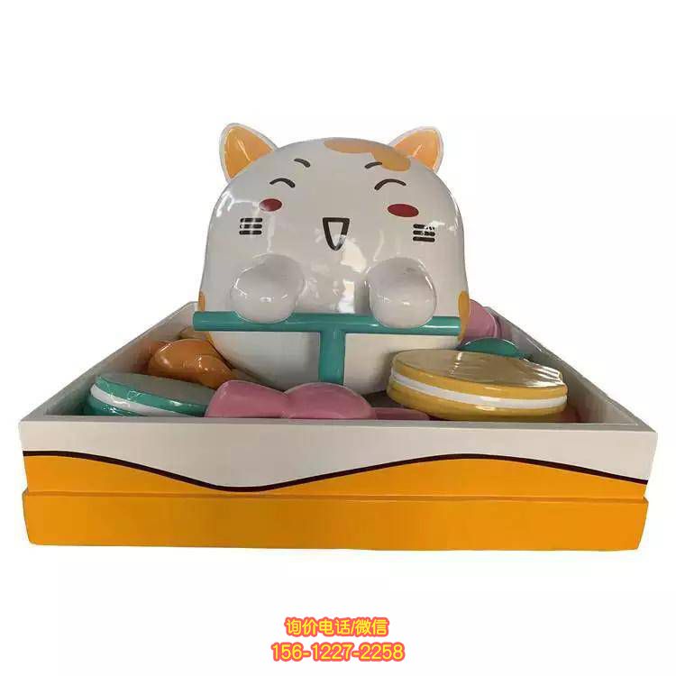 动漫玻璃钢儿童卡通雕塑