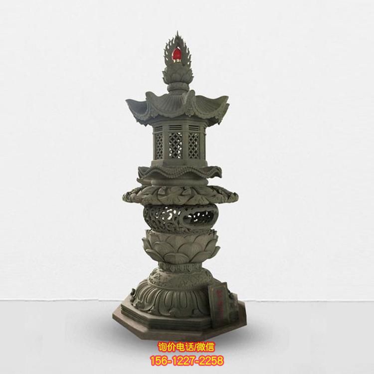 庭院灯笼寺庙雕塑——美化室外空间