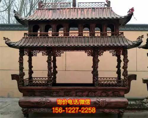 景区寺庙铸铜雕塑 景区寺庙铸铜雕塑