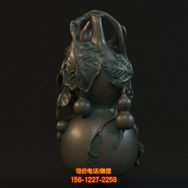 葫芦仿古铜雕浮雕雕塑,装点寺庙 葫芦仿古铜雕浮雕雕塑,装点寺庙