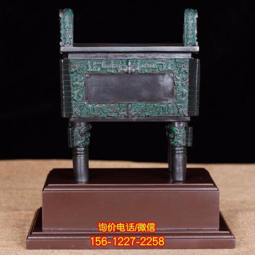 仿古青铜雕塑，精致细腻