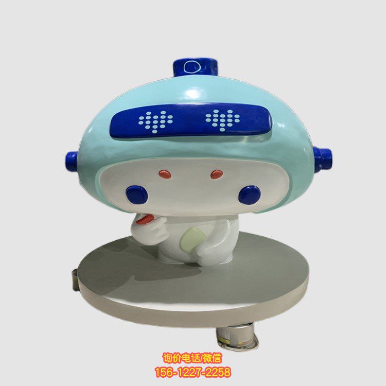 玻璃钢卡通雕塑：活力无限