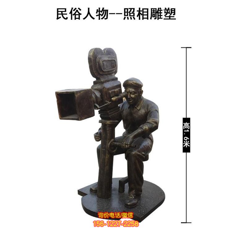 传承民俗文化的雕塑景观