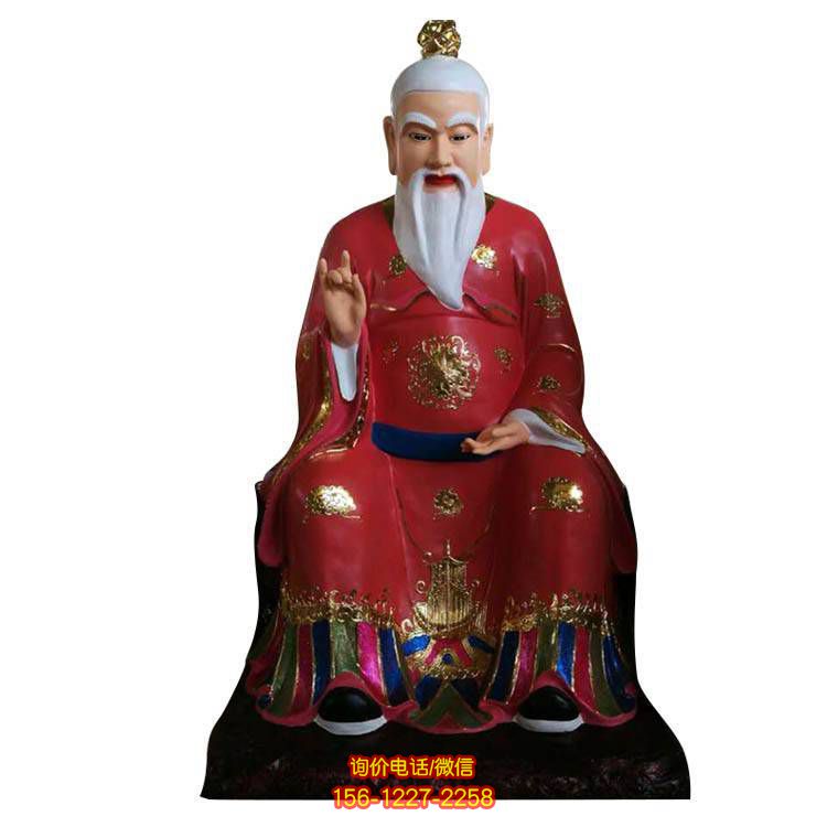 表达寺庙的精神与祥和——老人佛像雕塑