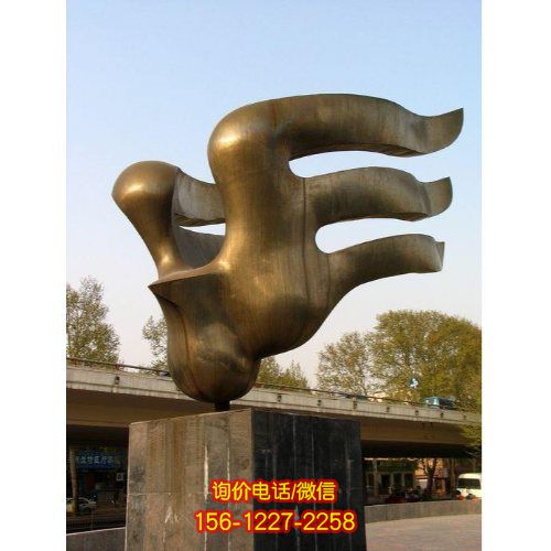 不锈钢雕塑，为园林、广场、景区景观增添美感