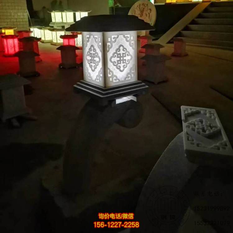 传统寺庙装饰雕塑：大理石仿古雕塑
