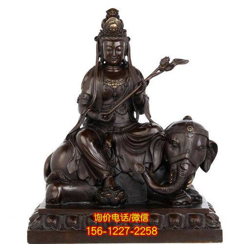 铜雕佛像雕塑，为寺庙带来绝美风采
