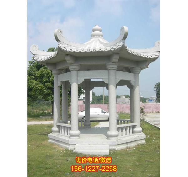 凉亭学校大理石仿古雕塑 凉亭学校大理石仿古雕塑