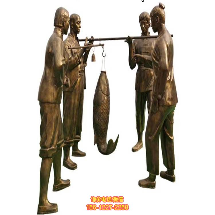 玻璃钢人物雕塑：动感与灵动的完美结合