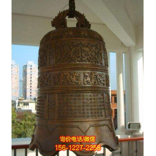 黄铜铸造雕塑，装点寺庙景区