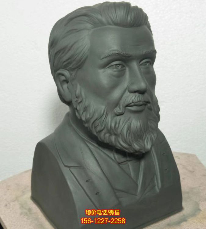 校园玻璃钢名人雕塑