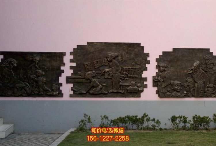 庭院园林铜雕壁画雕塑 