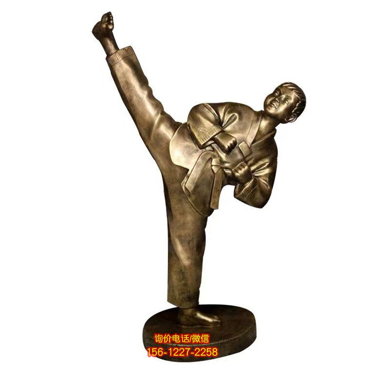 公园景区玻璃钢园林景观运动人物雕塑
