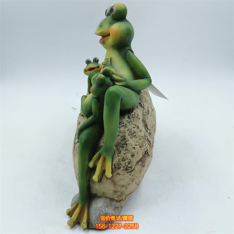 青蛙雕塑-户外两只创意玻璃钢青蛙雕塑 青蛙雕塑-户外两只创意玻璃钢青蛙雕塑