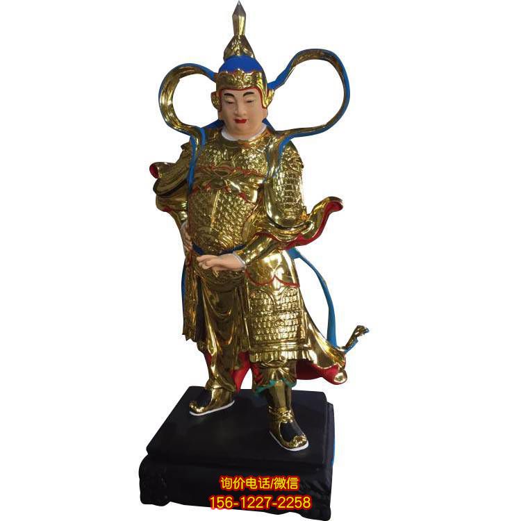 烤漆佛像雕塑，美化景区寺庙