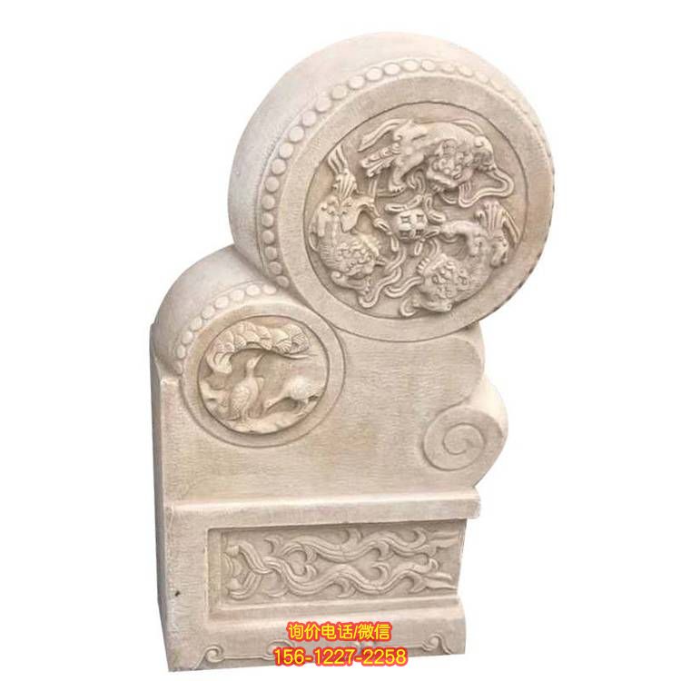 大理石石雕浮雕雕塑，点缀园林庭院景观