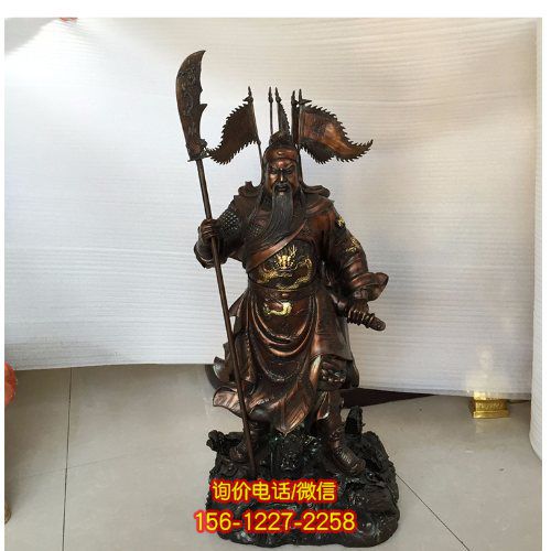 铜雕关公雕塑：一件象征勇气与责任的传世精品