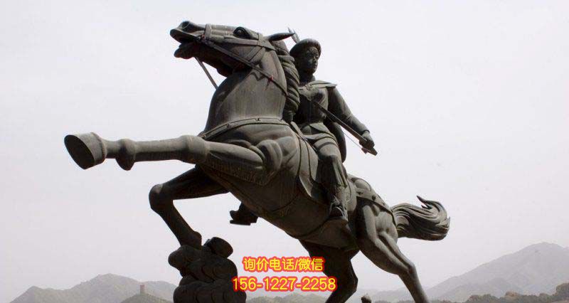 骑马雕塑-公园大型仿真动物景观西方人物骑马雕塑 骑马雕塑-公园大型仿真动物景观西方人物骑马雕塑