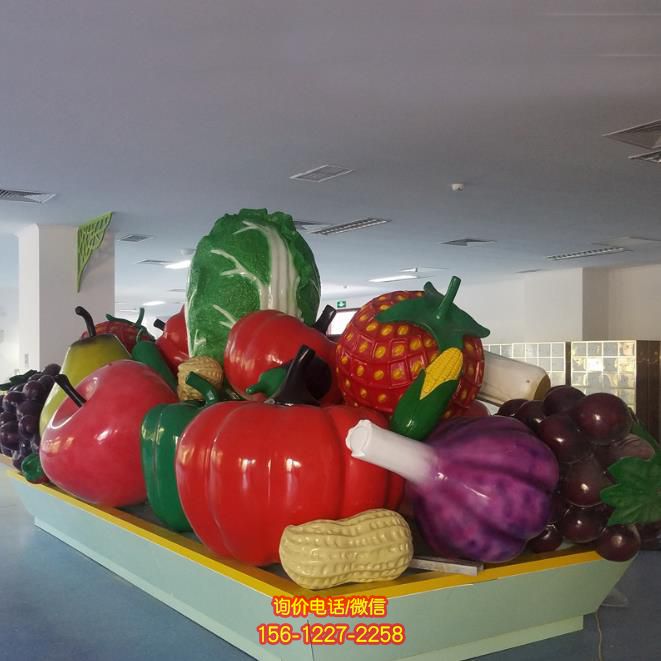 水果蔬菜雕塑-园林景观美陈真水果模型玻璃钢雕塑户外摆件 水果蔬菜雕塑-园林景观美陈真水果模型玻璃钢雕塑户外摆件