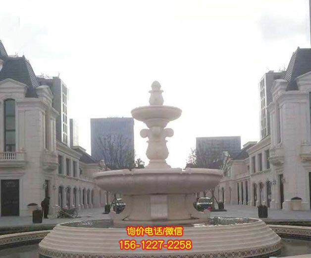喷泉雕塑-别墅景观大理石喷泉石雕 喷泉雕塑-别墅景观大理石喷泉石雕