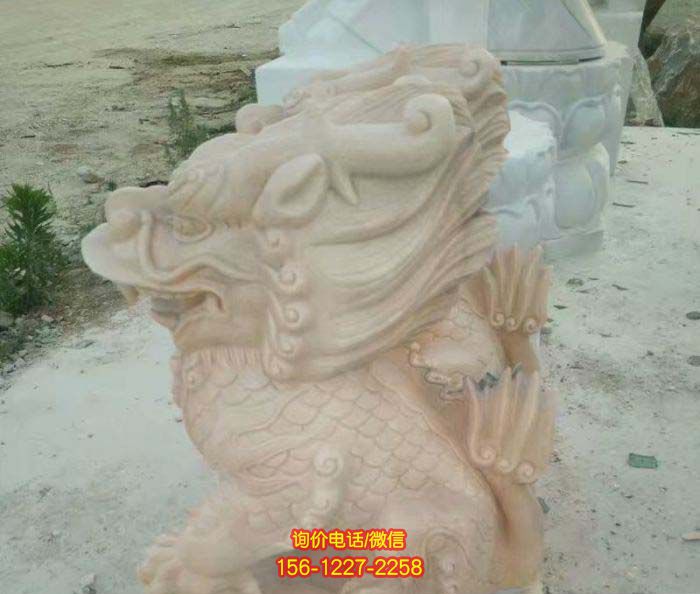 麒麟雕塑-石雕庭院寺庙神兽麒麟雕塑 麒麟雕塑-石雕庭院寺庙神兽麒麟雕塑