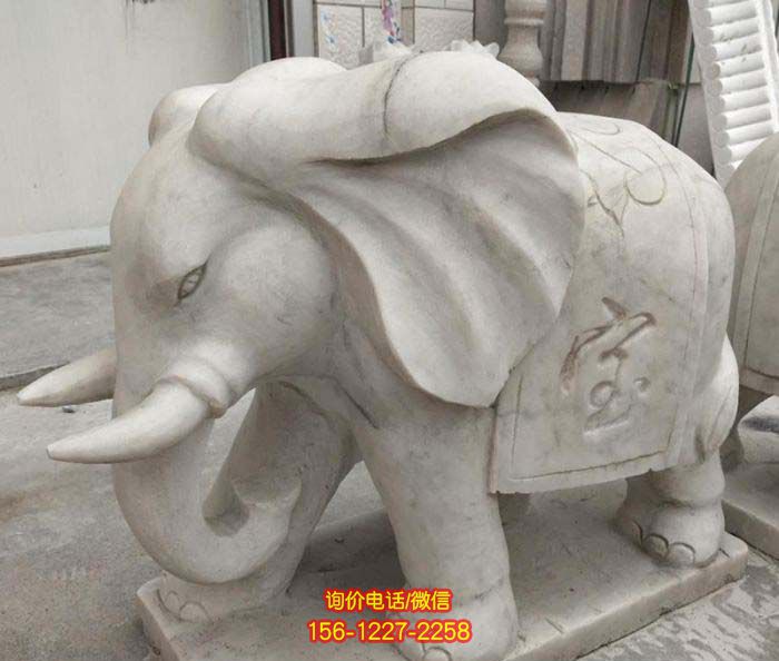 大象雕塑-户外景区大象石雕大理石大象雕塑 大象雕塑-户外景区大象石雕大理石大象雕塑