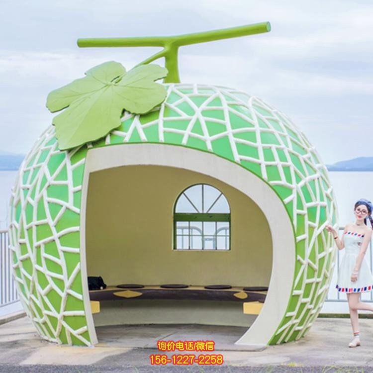 景区景点创意水果屋摆件