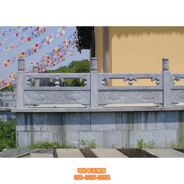青石雕刻防护栏杆寺庙装饰园林建筑石雕