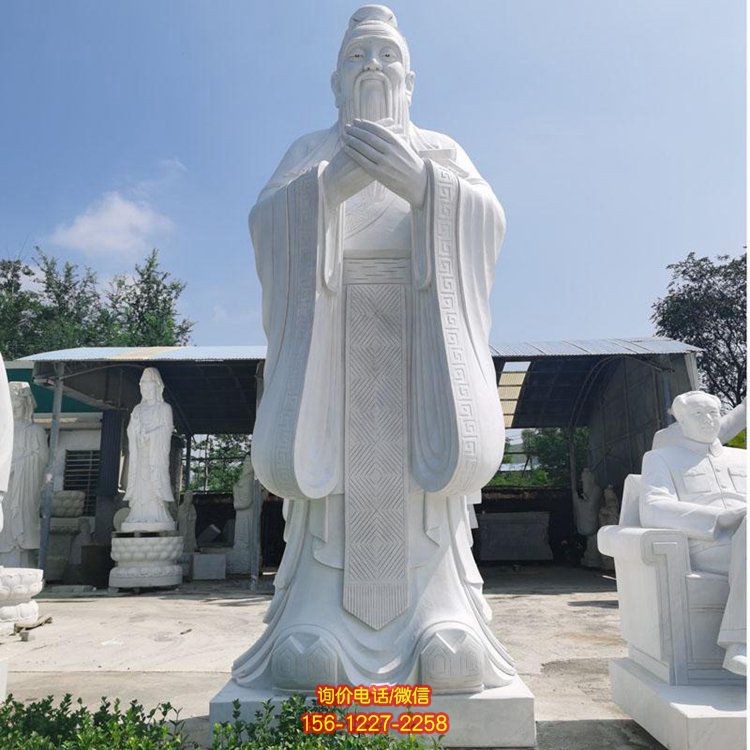 校园名人摆件立式古代著名人物景观