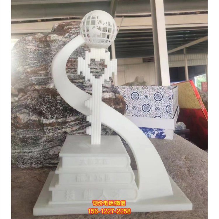 校园不锈钢创意景观钥匙标识景观