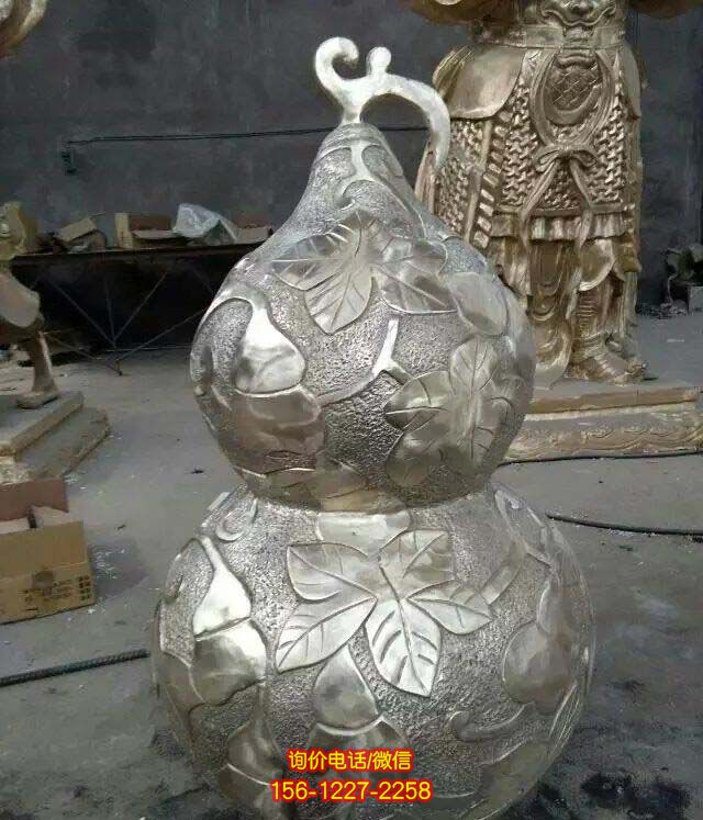 招财镇宅铜雕葫芦雕塑