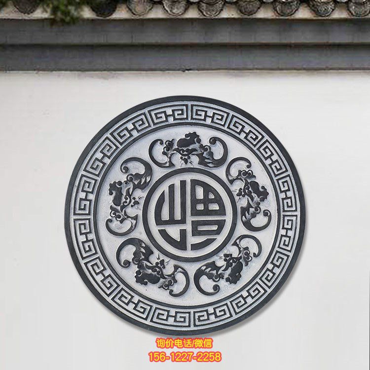 石雕窗花 青石地雕 仿古石材浮雕 四合院古建窗花 墙体石材壁画浮雕雕塑
