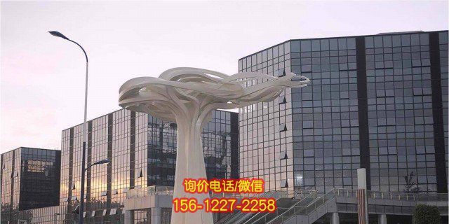 城市创意不锈钢半空中的云朵雕塑 城市创意不锈钢半空中的云朵雕塑