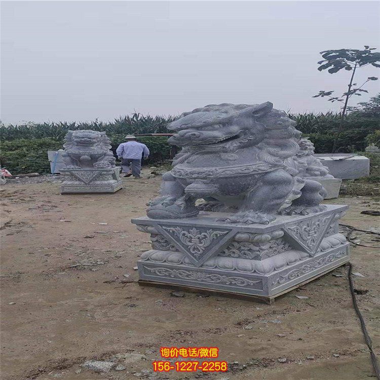 大理石石雕园林景观大理石石雕摆件