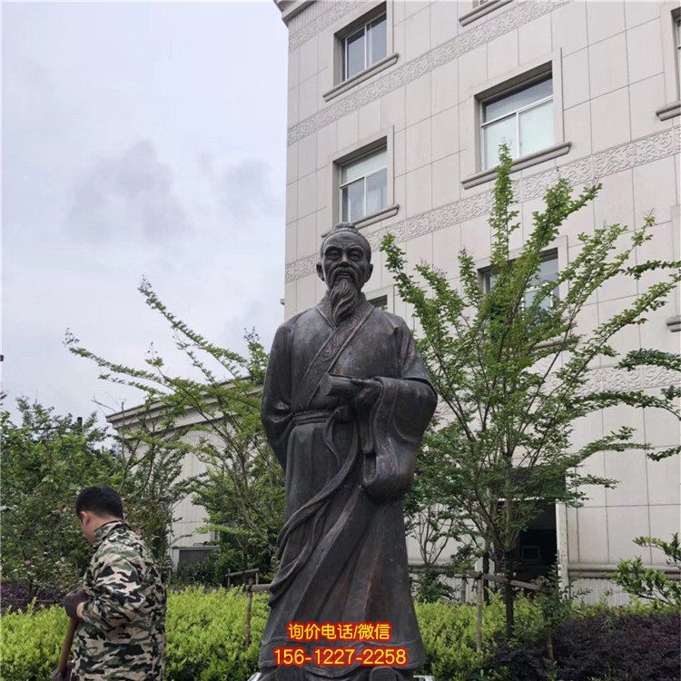 古代人物雕塑古代人物铜雕 园林广场人物雕塑