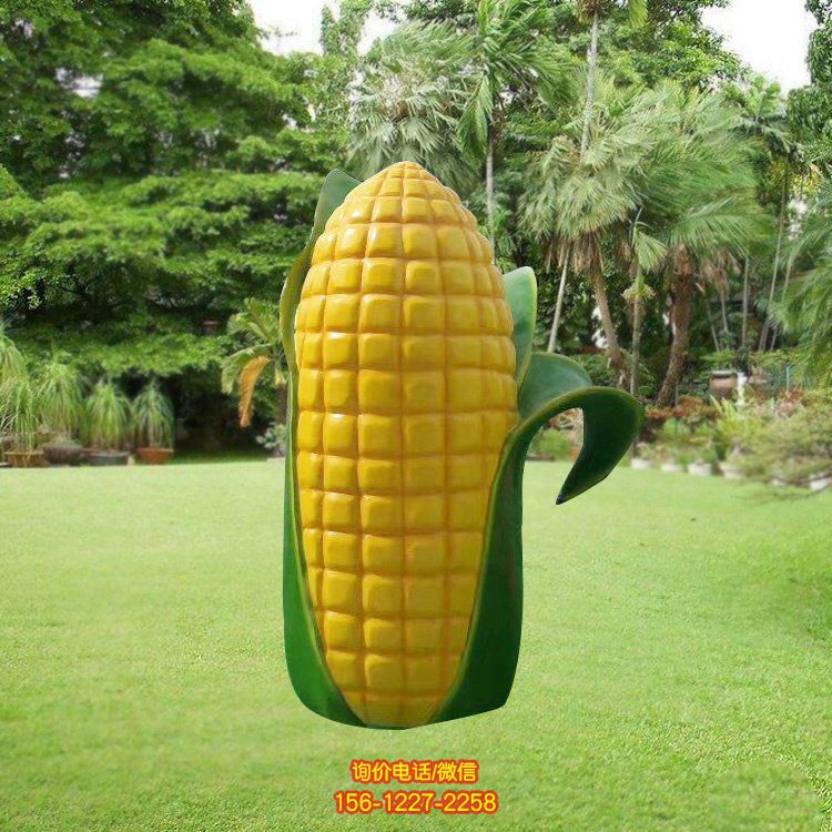 农场玻璃钢仿真植物景观玉米摆件