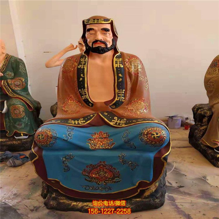 树脂彩绘十八罗汉厂家 玻璃钢十八罗汉雕塑厂家 _11236 树脂彩绘十八罗汉厂家 玻璃钢十八罗汉雕塑厂家 _11236