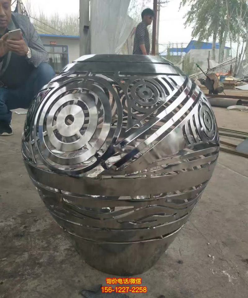 不锈钢艺术水缸不锈钢镂空景观缸雕塑 不锈钢艺术水缸不锈钢镂空景观缸雕塑