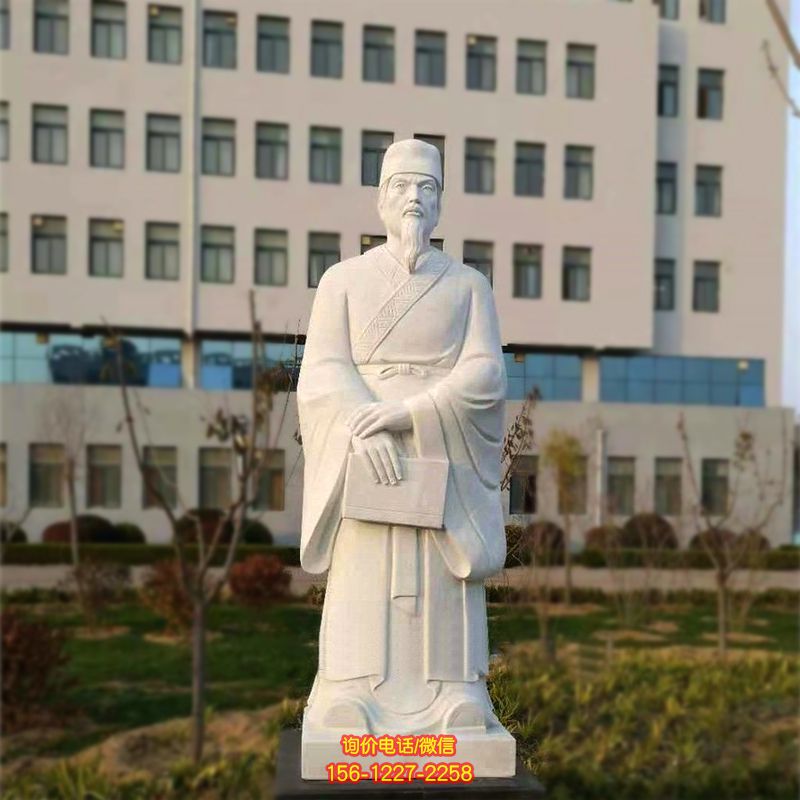 校园名人汉白玉雕塑医院医学院古代著名人物雕像 校园名人汉白玉雕塑医院医学院古代著名人物雕像
