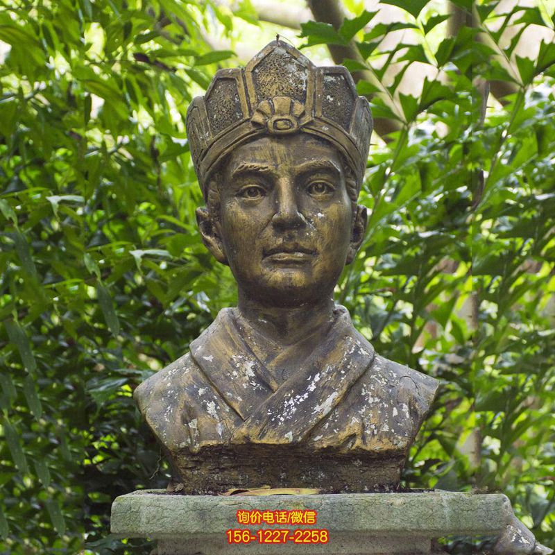 世界名人纸神纯铜雕头像蔡伦雕塑 世界名人纸神纯铜雕头像蔡伦雕塑