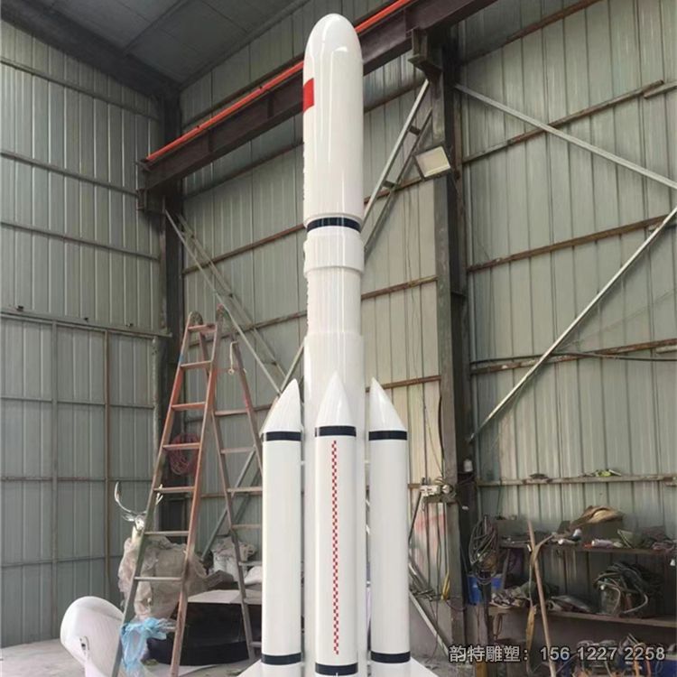 不锈钢火箭雕塑 不锈钢火箭雕塑
