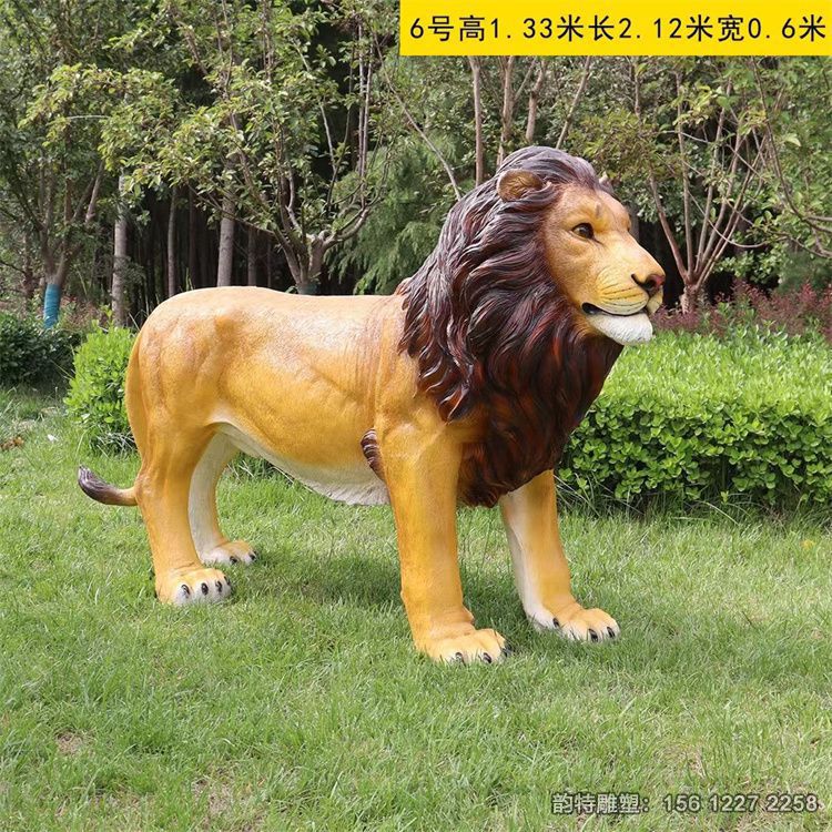 狮子雕塑 玻璃钢动物狮子雕塑 狮子雕塑 玻璃钢动物狮子雕塑