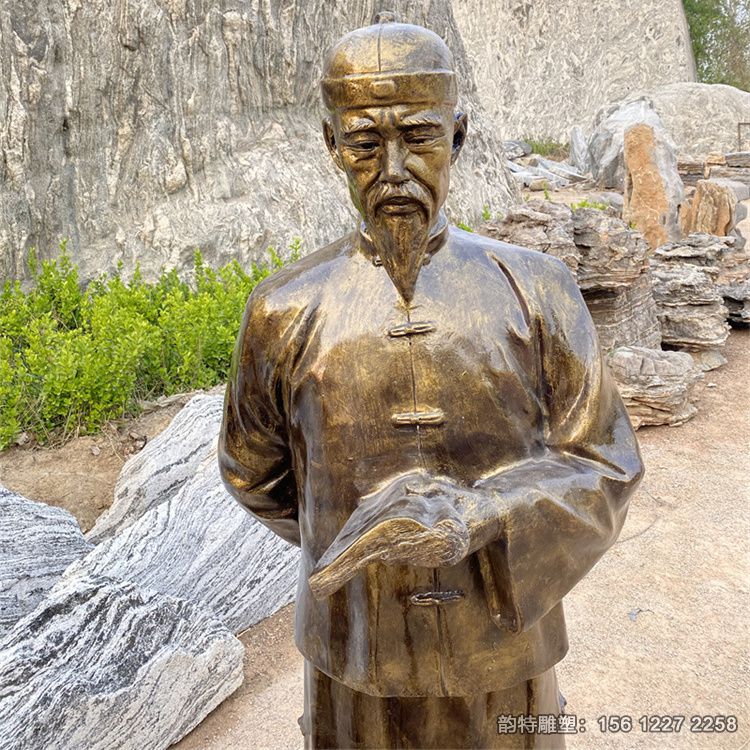 古代读书人物雕塑08 古代读书人物雕塑08