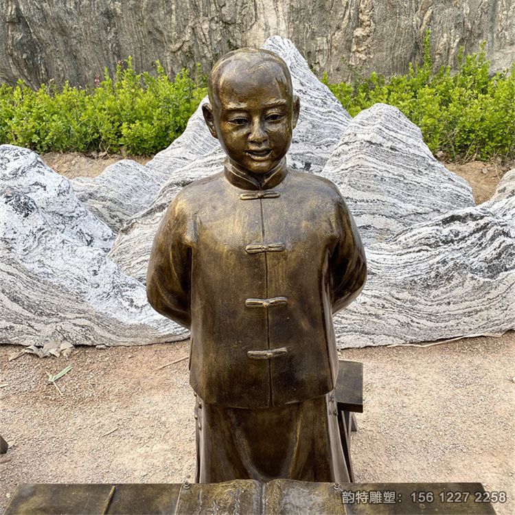 古代读书人物雕塑07 古代读书人物雕塑07
